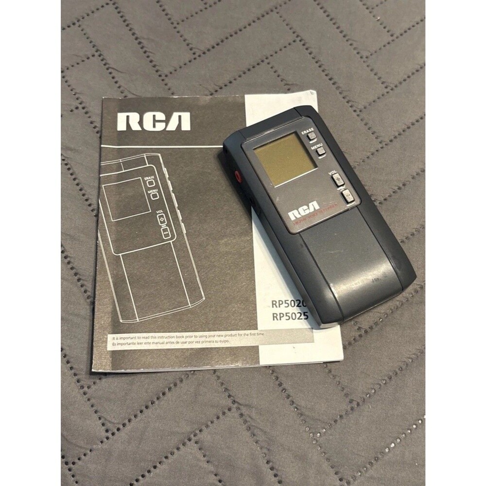 RCA Digital Voice Recorder RP5020 Tested
